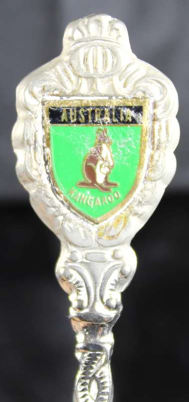 Souvenir Teaspoon - Australia Kangeroo