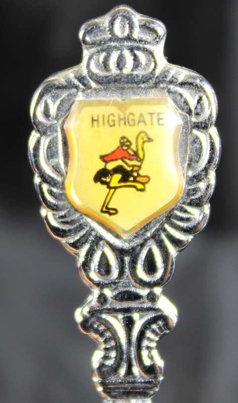 Souvenir Teaspoon - Highgate
