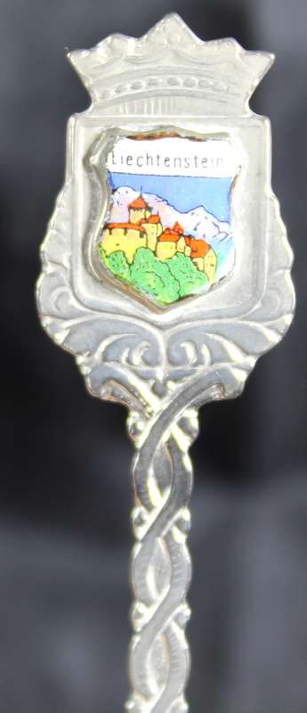 Souvenir Teaspoon - Liechtenstein