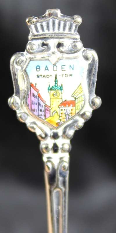Souvenir Teaspoon - Baden Stadt