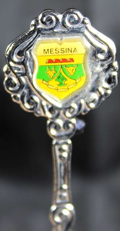 Souvenir Sugar Spoon - Messina