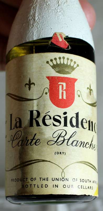 Mini Liquor Bottle - La Residence Union Of SA (50ml)