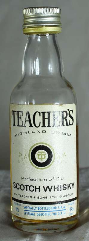 Mini Liquor Bottle - Teachers Whisky (40ml) - BID NOW!!!