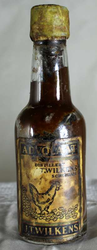 Mini Liquor Bottle - Advocaat J.T Wilkens (50ml)