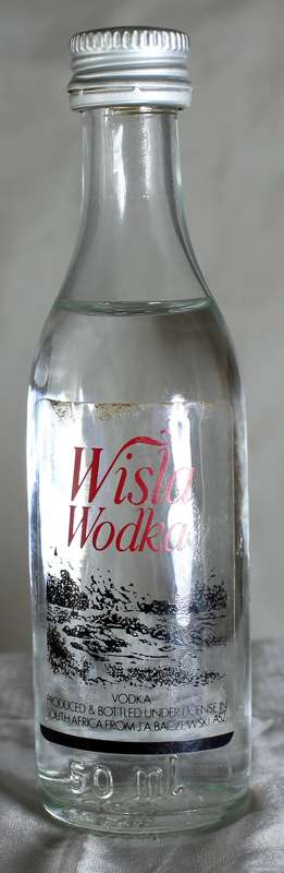 Mini Liquor Bottle - Wisla Wodka (50ml) - BID NOW!!!