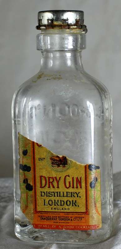 Mini Liquor Bottle -Gordon`s Dry Gin - Vintage(50ml)