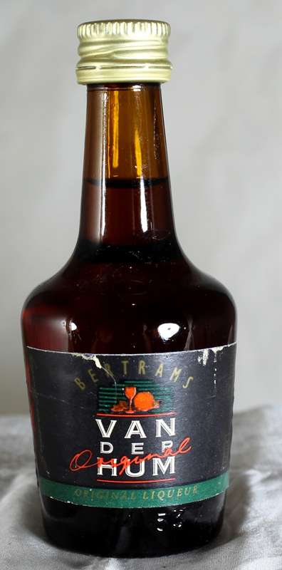 Mini Liquor Bottle - Van Der Hum (50ml)