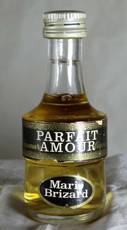 Mini Liquor Bottle - Parfait Amour - Marie Brizard (30ml)