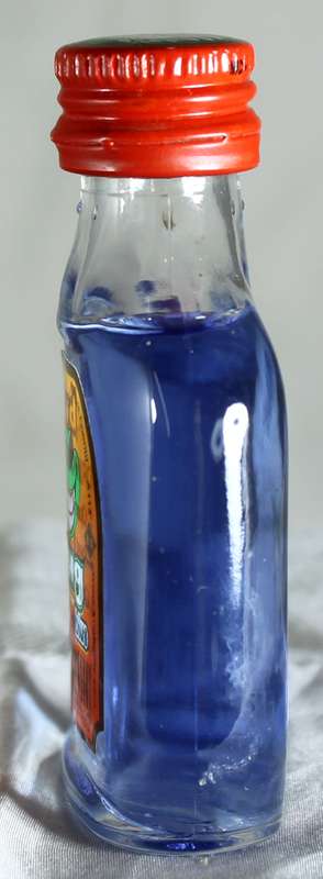Mini Liquor Bottle - Bug Blue (20ml)