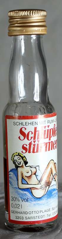 Mini Liquor Bottle - Schlupfer Sturmer (20ml)