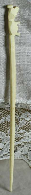 Bone Swizzle Stick - BID NOW!!!