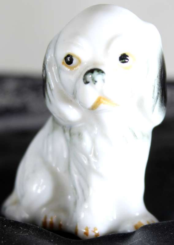 Miniature Ceramic Spaniel - BID NOW!!!