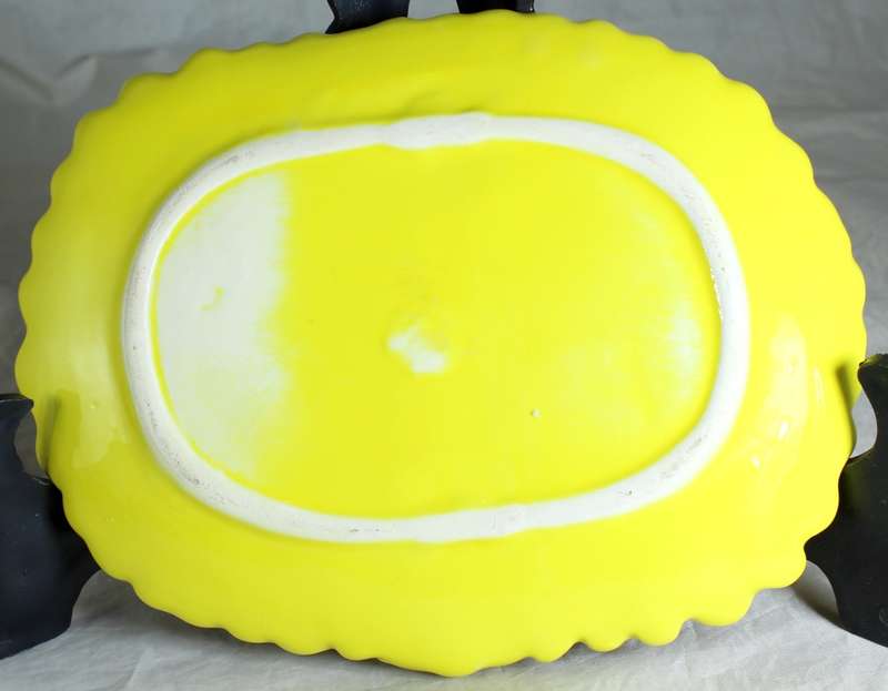 Yellow Starburst Plate - BID NOW!!!