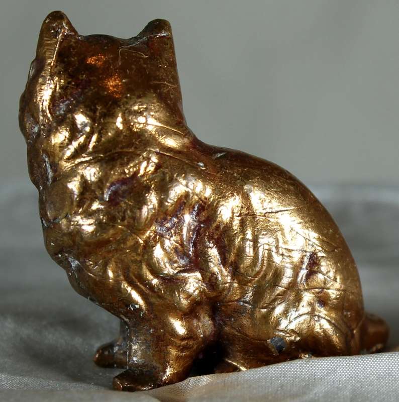 Miniature Copper Cat - BID NOW!!!