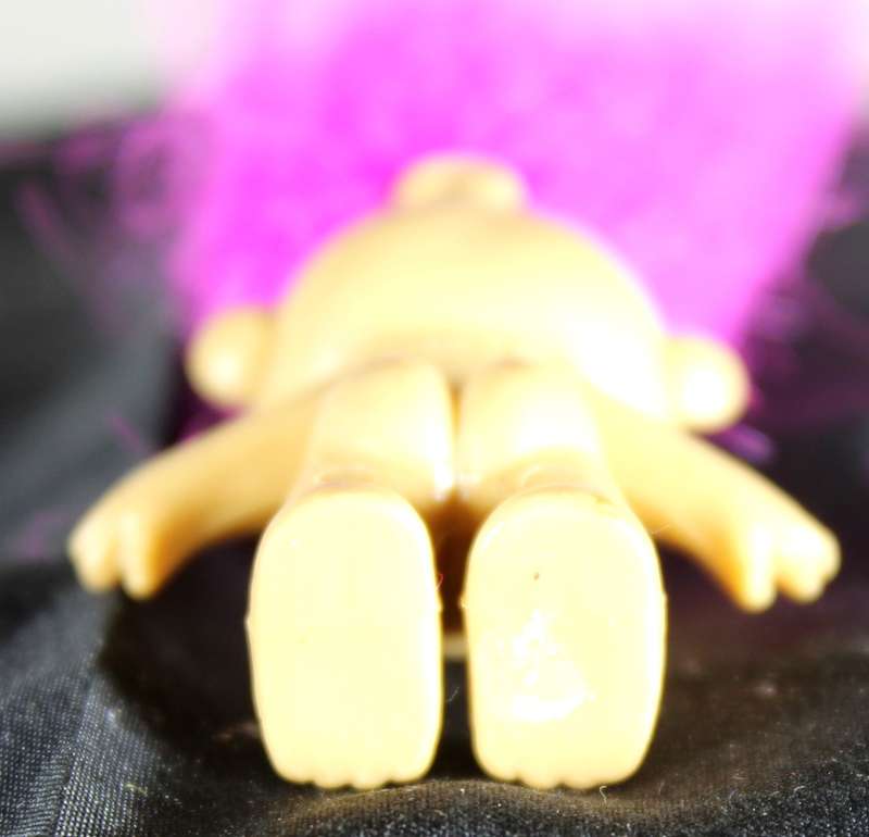 Miniature Tiki Troll with Pink Hair - BID NOW!!!