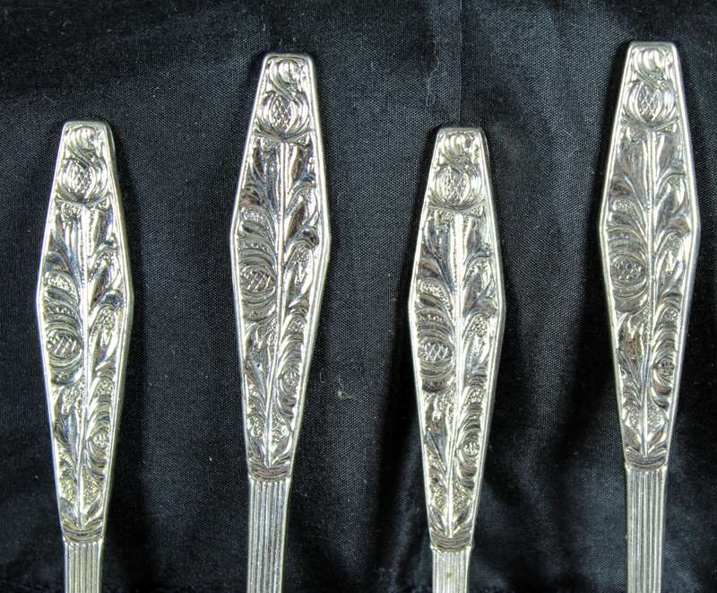 Novalix Plate - Hollard - 6x Spoons & 6x Cake Forks - BID NOW!!!