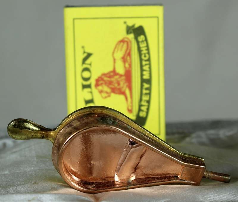 Miniature Brass Bellows