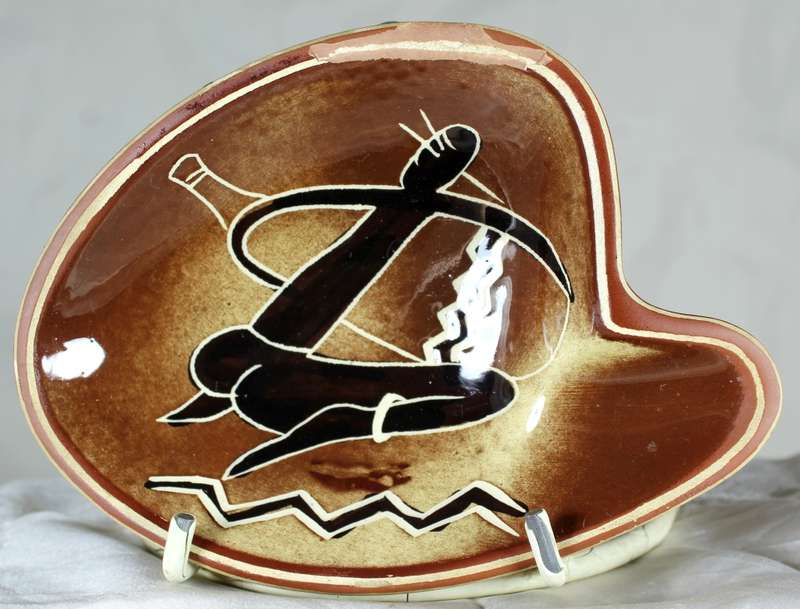 Crescent Ware Trinket Dish