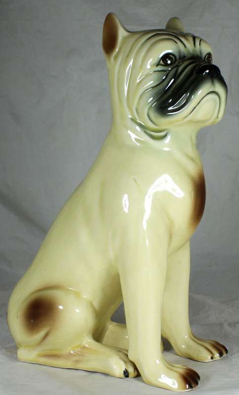 Very Large Porcelain French Bulldog