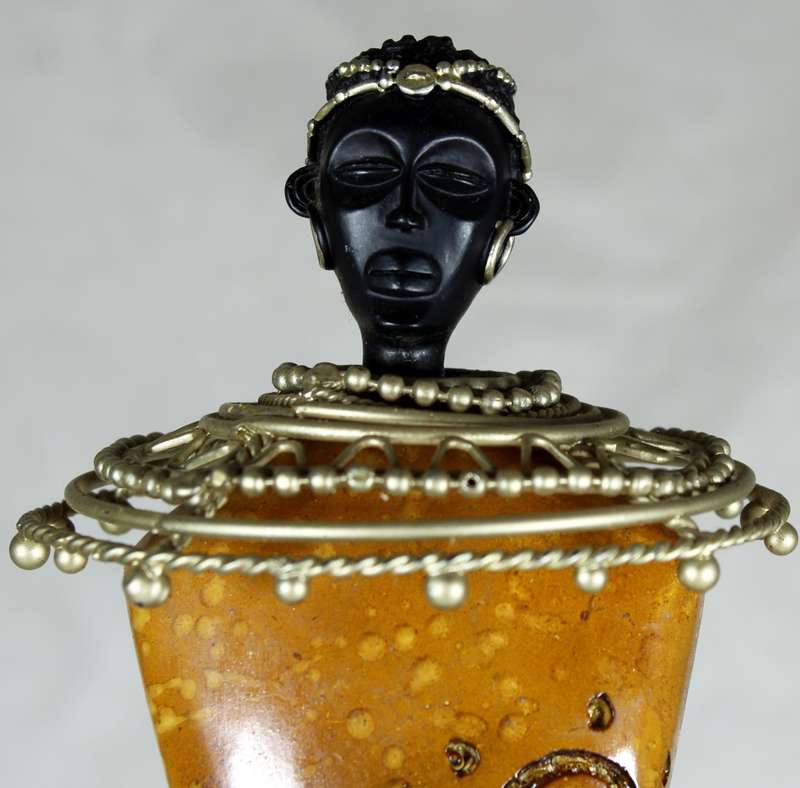 Tall Figure in Traditional Dress
