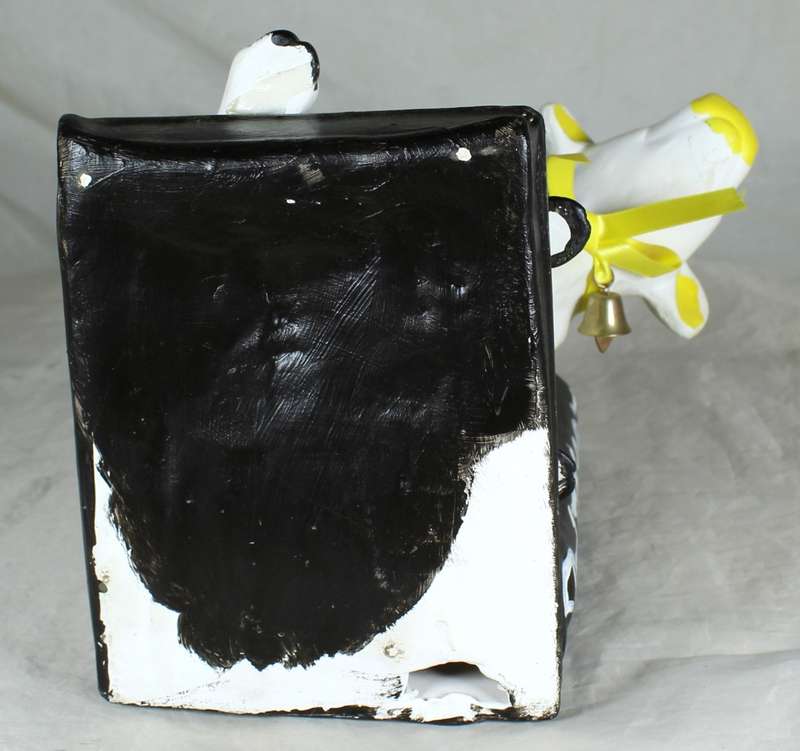 Large Cow Ceramic Bookend