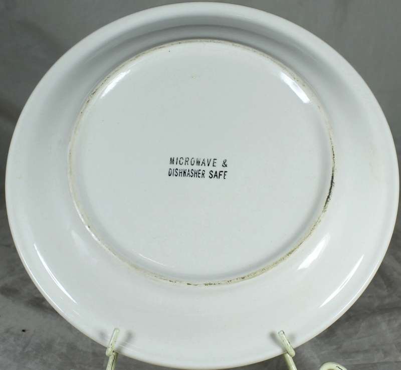 Display Plate with Figures & Stand