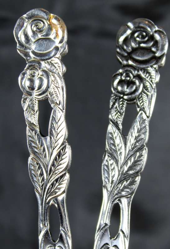 Set of Stainless Steel Japanese Salad Server