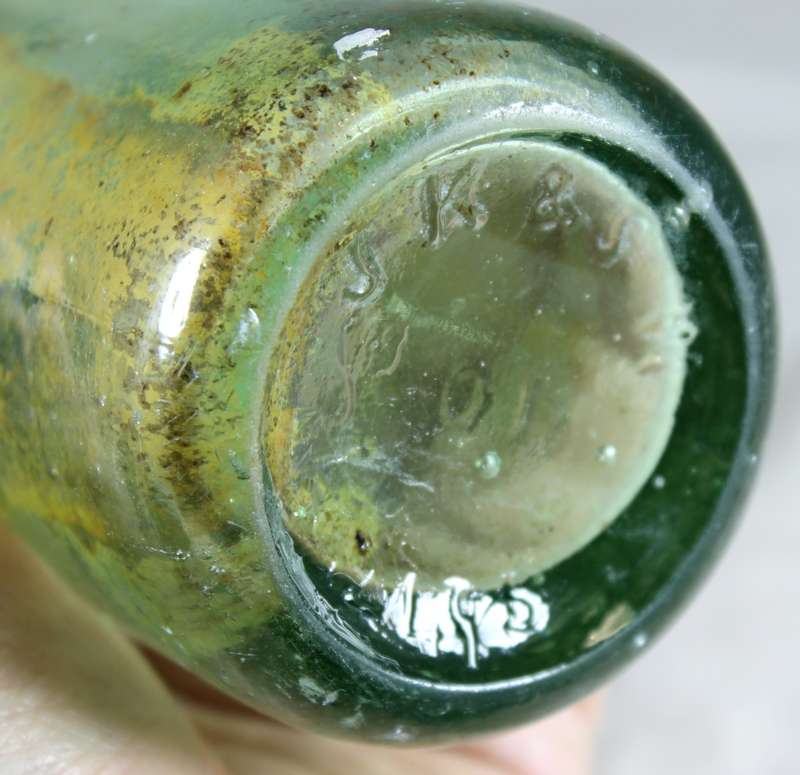 Vintage Bottle with Marble Neck - Rawlings South-Africa