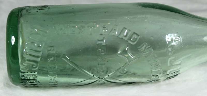 Vintage Bottle - Westrand Mineral Waterworks