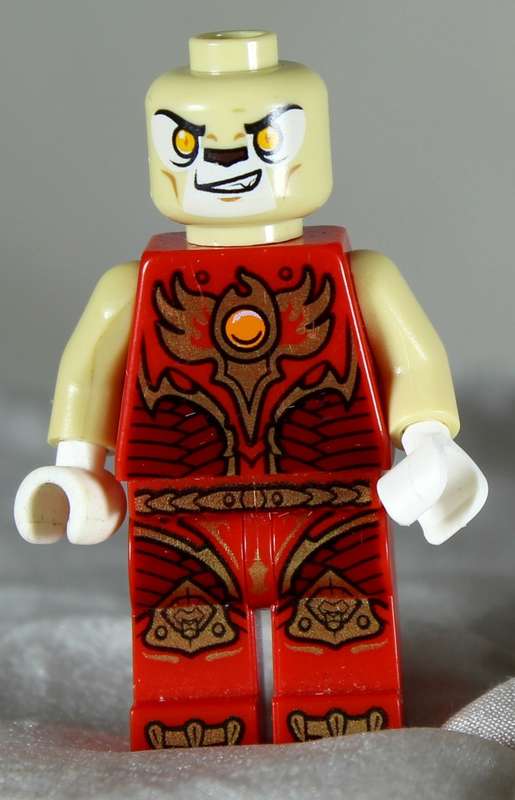 Lego mini figurine - Legend of Chima - Laval - Fire Chi (LOC101)