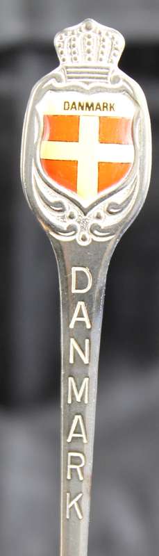 Souvenir Teaspoon - Danmark