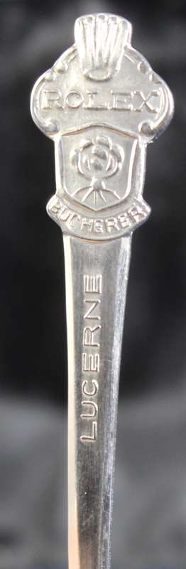 Souvenir Teaspoon - Rolex - Lucerne - Low Price!! - Bid Now!!!
