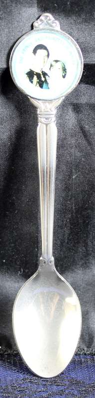 Souvenir Teaspoon - The Prince & Princess of Wales