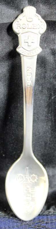 Souvenir Teaspoon - Rolex - Bucherer - Bern - Low Price!! - Bid Now!!!