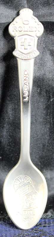 Souvenir Teaspoon - Rolex - Bucherer - Lugano - Low Price!! - Bid Now!!!