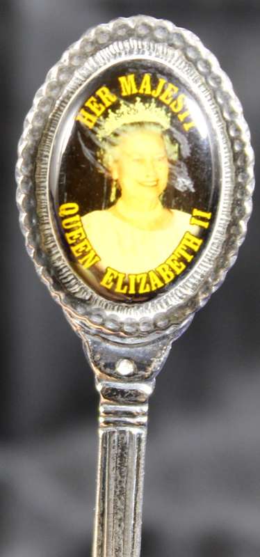 Souvenir Teaspoon - Queen Elizabeth Golden Jubilee