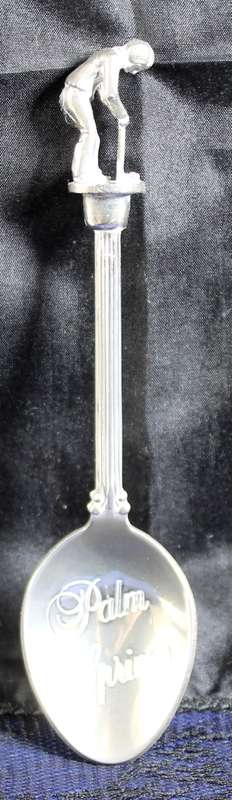 Souvenir Spoon - Palm Springs Golfer
