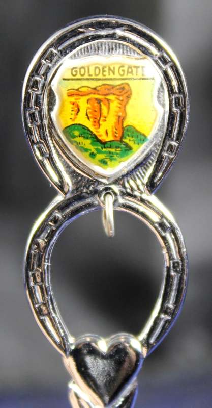 Souvenir Tea Spoon - Golden Gate