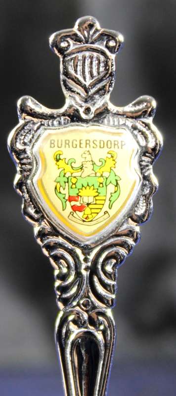 Souvenir Tea Spoon - Burgersdorp