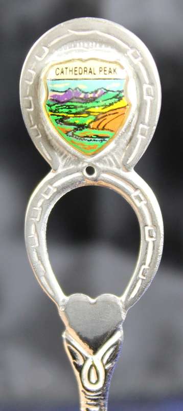 Souvenir Tea Spoon - Cathedral Peak