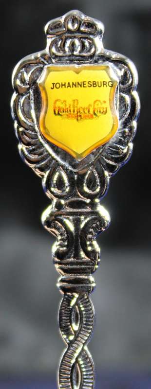 Souvenir Tea Spoon - Gold Reef City