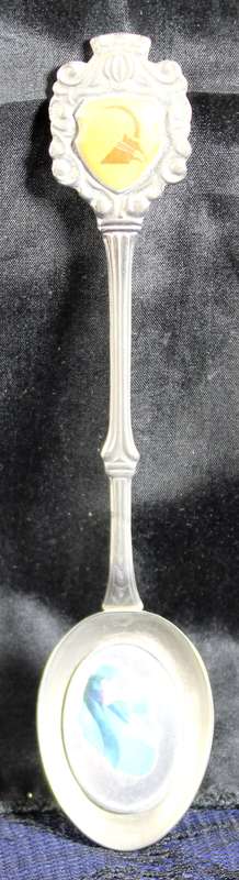 Souvenir Tea Spoon - Sabie - Antelope with Bird