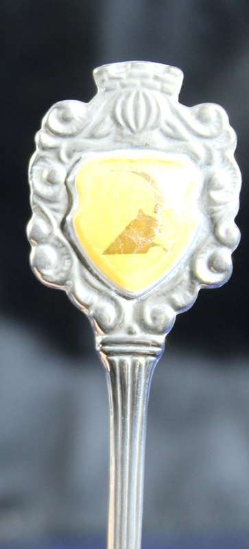 Souvenir Tea Spoon - Sabie - Antelope with Bird