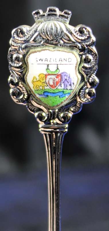 Souvenir Sugar Spoon - Swaziland