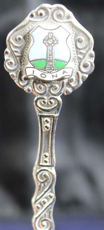 Souvenir Sugar Spoon - Iona