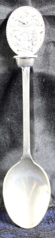 Souvenir Tea Spoon - Embossed Tiger