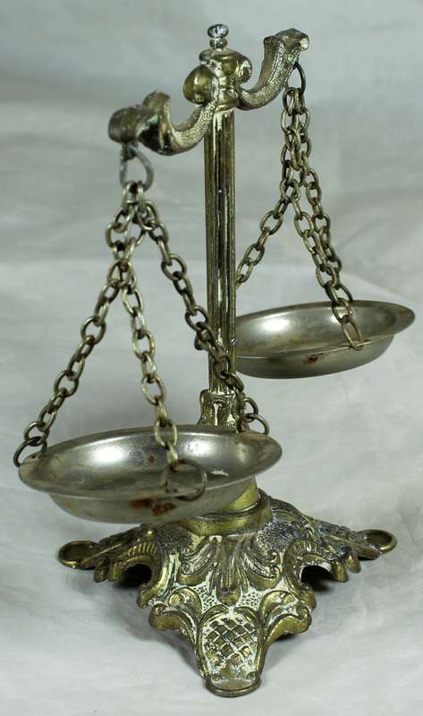 Ornate Brass Balance Scale - BID NOW!!!