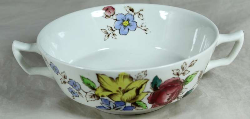 Booths - Flower Piece - A8064- Soup Bowl - BID NOW!!!
