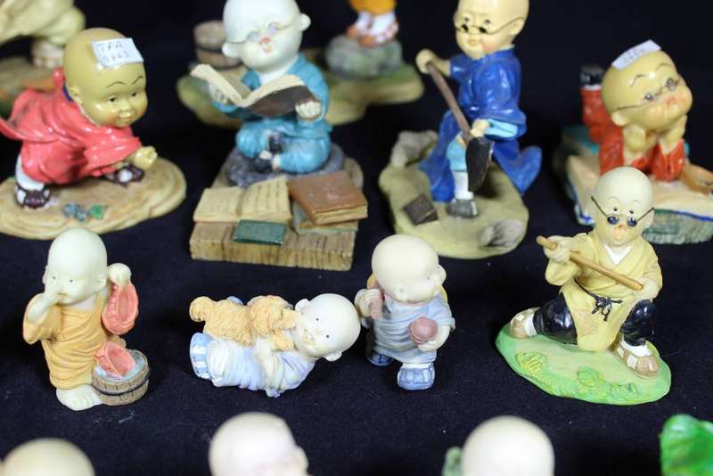 BABY BUDDHA  MONK's for GillLauDom  (23 pieces)