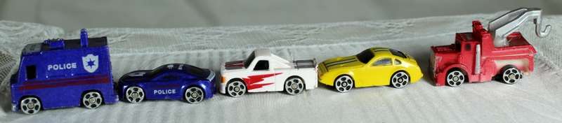 Set of 5 ADI Micro Machines - Bid Now!!